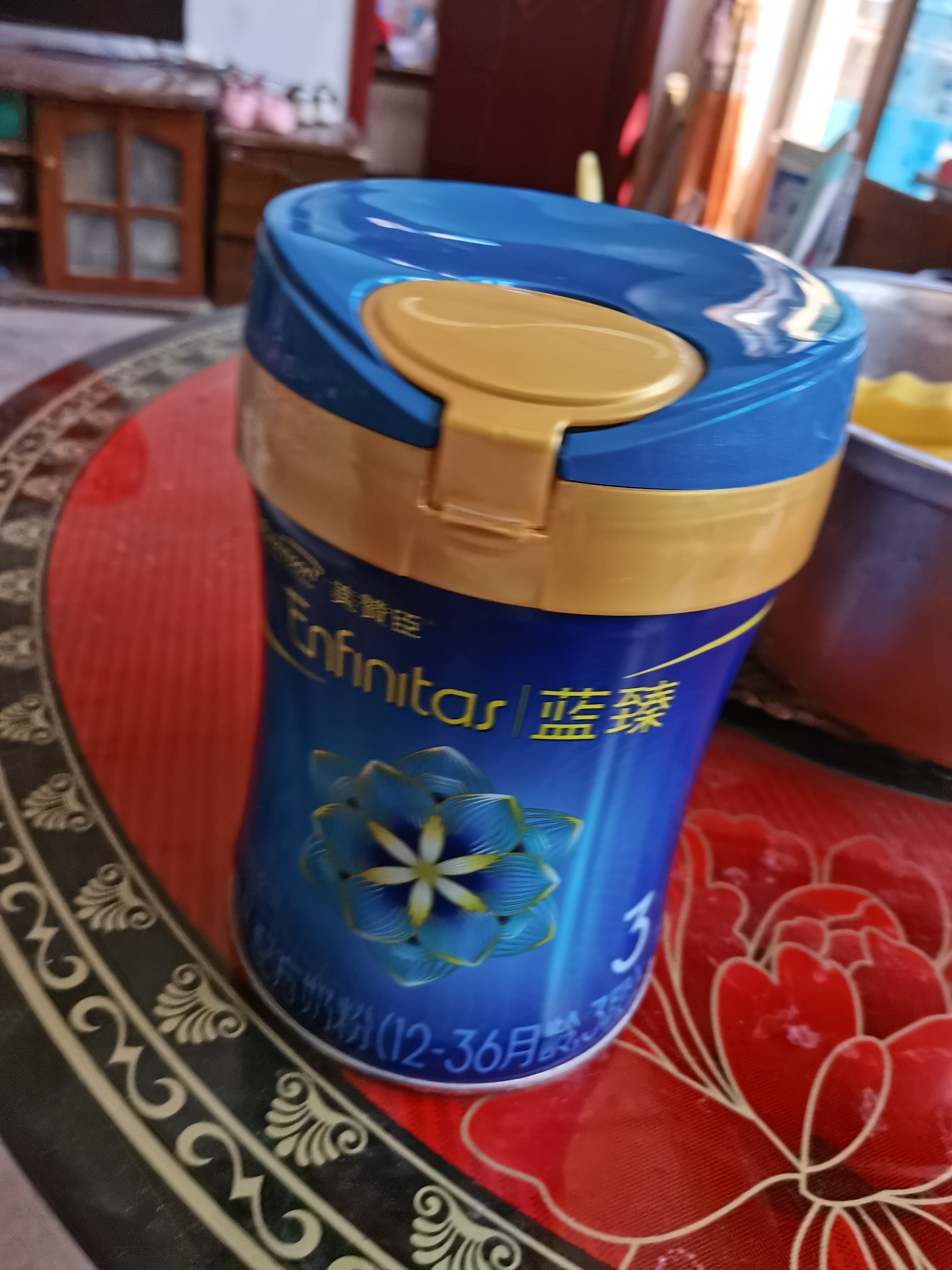 美赞臣蓝臻 3段奶粉 幼儿配方牛奶粉(12-36月)820g 乳铁蛋白【新国标】 蓝臻3段 820g 3罐 （咨询领券更优惠） 实拍图