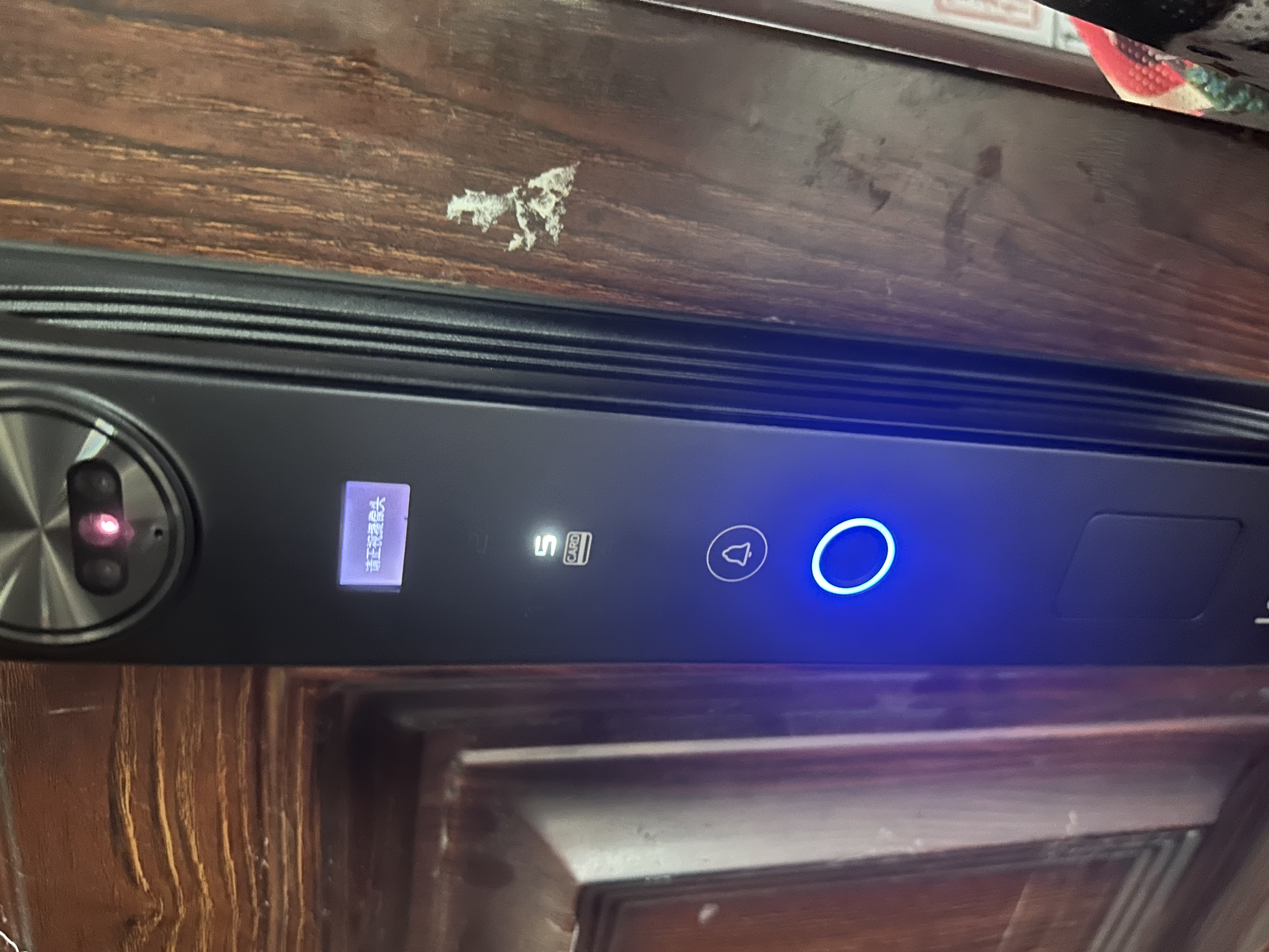 联想R20 智能门锁 指纹锁 3D人脸识别 智能锁 入户门 密码锁 电子锁 全自动 可视猫眼 家用 防盗门 实拍图