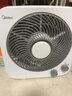 美的（Midea）电风扇 家用台式桌面小风扇鸿运扇宿舍卧室节能电扇台扇转页扇轻音低噪五叶风扇 KYT25-22MW 实拍图
