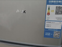 奥克斯小冰箱家用小型迷你冷藏冷冻两用出租房宿舍用节能省电寝室办公室电冰箱 【净化去味】126银色【高效保鲜 铜管速冷】22L 实拍图