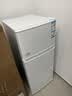 海尔（Haier）家用电器冰箱小户迷你型两门双开门一级能效宿舍出租房办公室二门118升节能省电国家以旧换新补贴 【新品上市】118升冰箱+黑金净化+一级能效 实拍图
