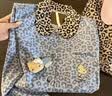 野兽派家居（tbh）三丽鸥Hello Kitty天丝棉家居服套装可外穿睡衣女礼物 Kitty天丝棉短袖长裤家居服 牛仔豹纹 M 实拍图