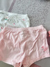 好孩子（gb）儿童内裤女 母婴A类女孩纯棉内裤 5A抗菌平角内裤女-3条装粉红 实拍图