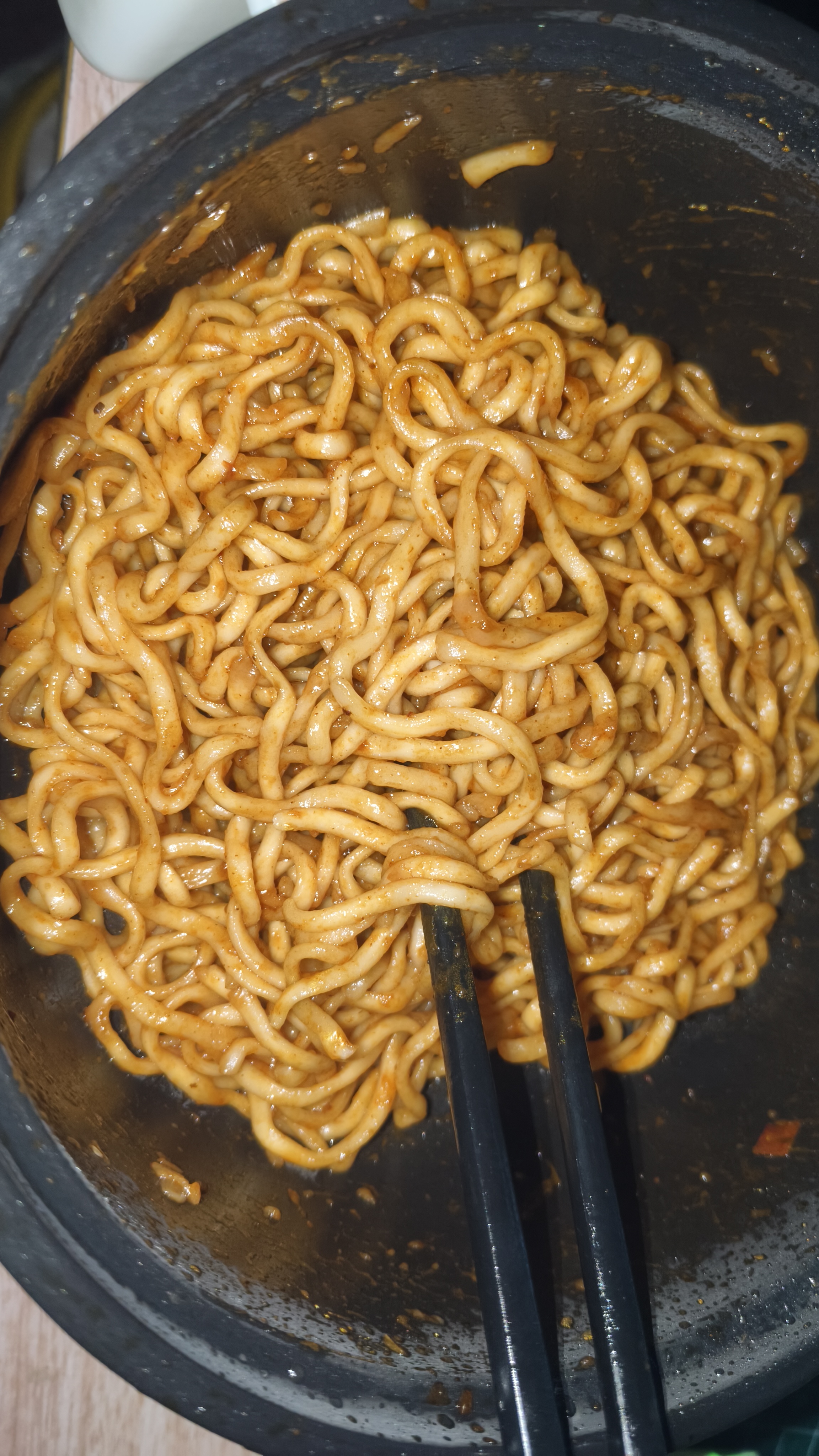 韩式火鸡面限时特惠袋装整箱方便面73g爆辣拌面精选粗面饼必备 【活动专享】超辣火鸡面10包 实拍图