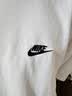 耐克(NIKE)春夏男短袖圆领T恤 纯棉 运动休闲 舒适百搭FV0376-100 白L 实拍图