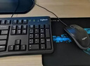罗技（Logitech）MK106 键鼠套装 有线键鼠套装 办公键鼠套装 电脑键盘 紧凑型 黑色 实拍图