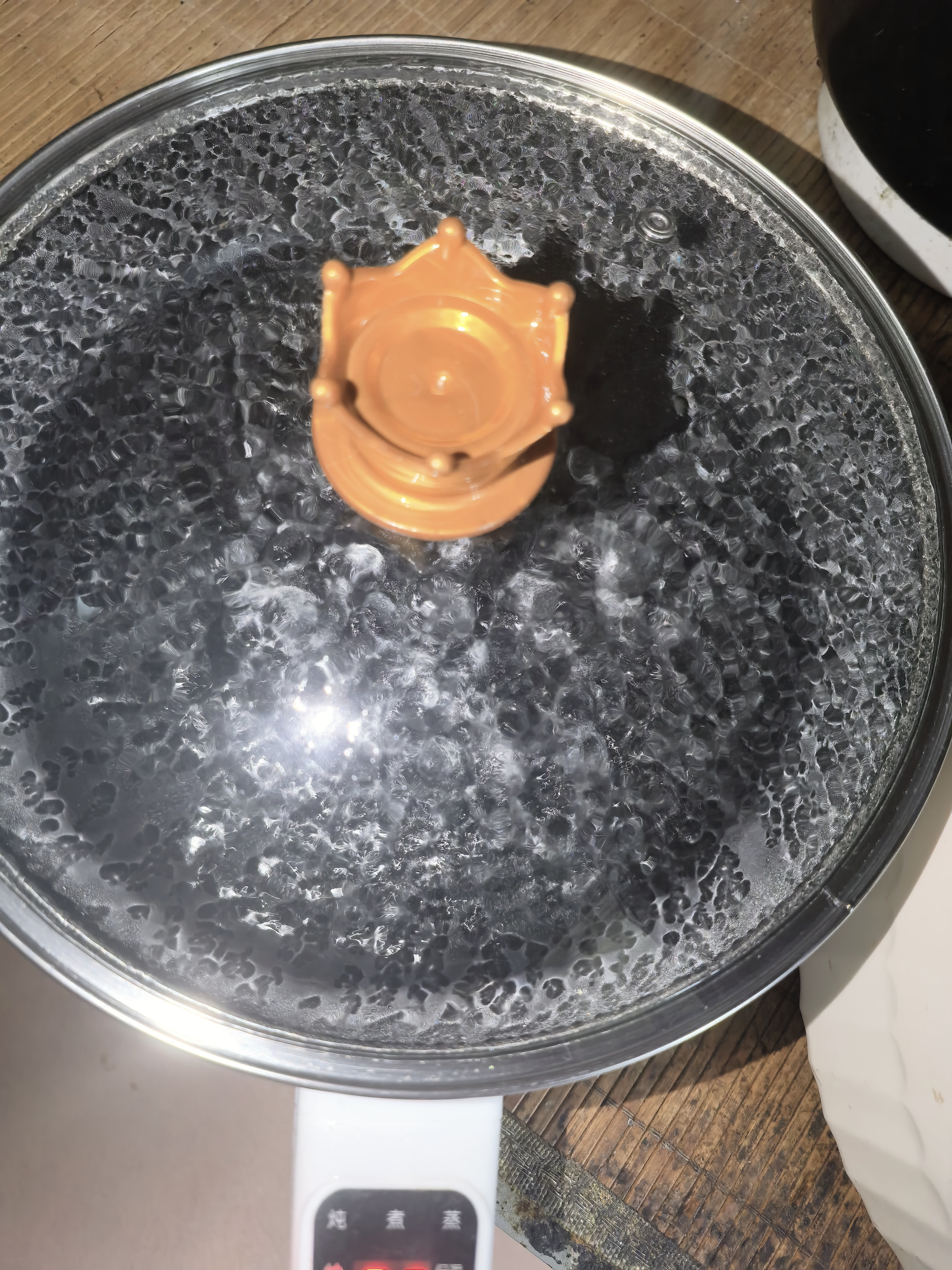 电煮锅电锅多功能一体新款蒸煮炒菜电炖锅不粘锅小电锅电饭煲家用出租房煎炒大容量煎炒蒸煮一体电 智能款4.0L【可定时预约】 实拍图