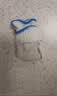 工品星劳保手套棉纱线手套耐磨防滑透气劳工工地工作干活汽修加密蓝边50付 实拍图