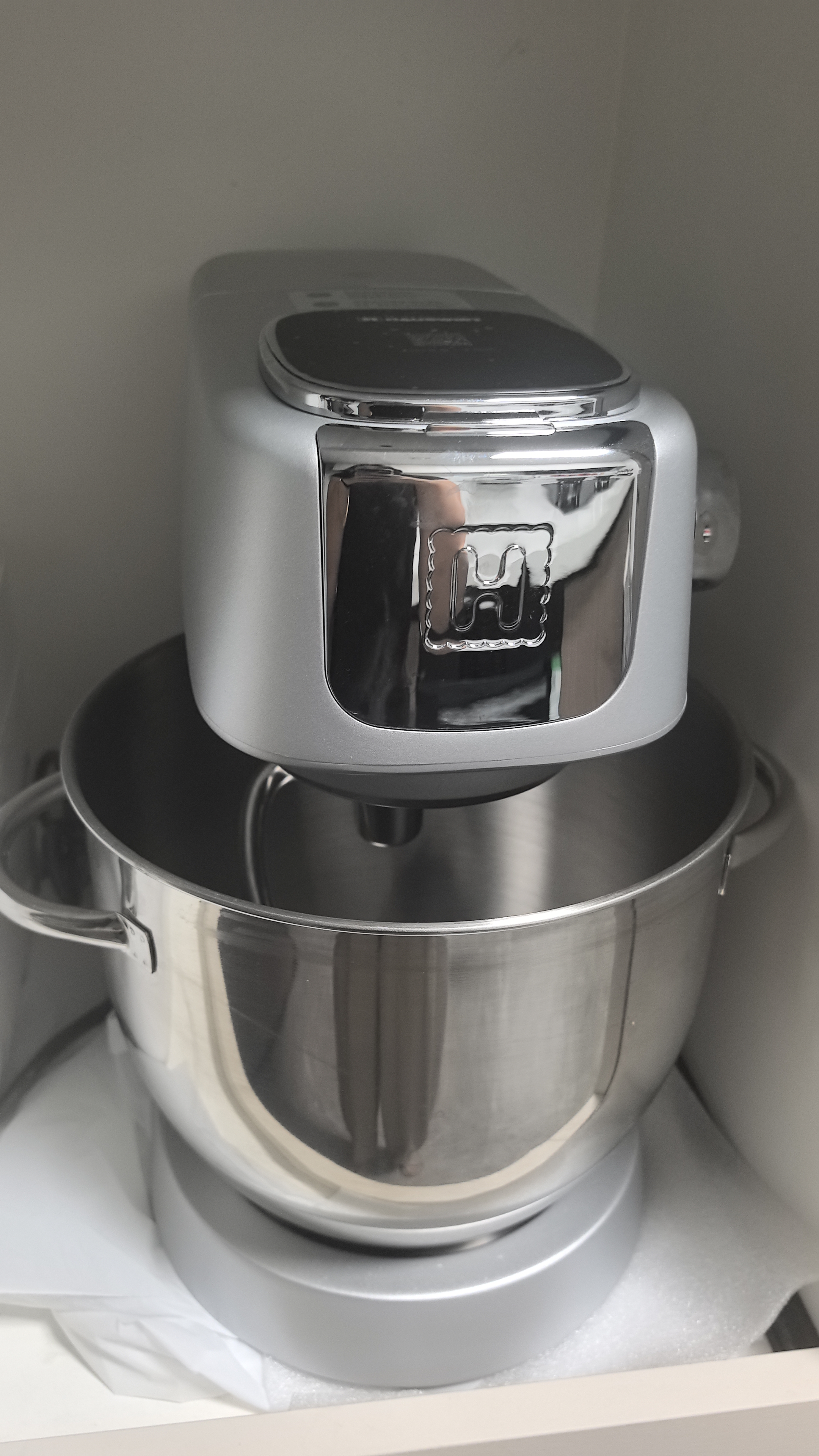 海氏（Hauswirt）【升级款】M5厨师机和面机家用全自动揉面一体压面机打蛋器面条机多功能轻音电动料理机 M5 Max升级彩屏版 5.5L 实拍图