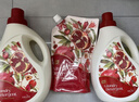 植护红石榴果香氛洗衣液10斤（2kg*2瓶+1kg袋）持久留香去渍内衣裤净 实拍图