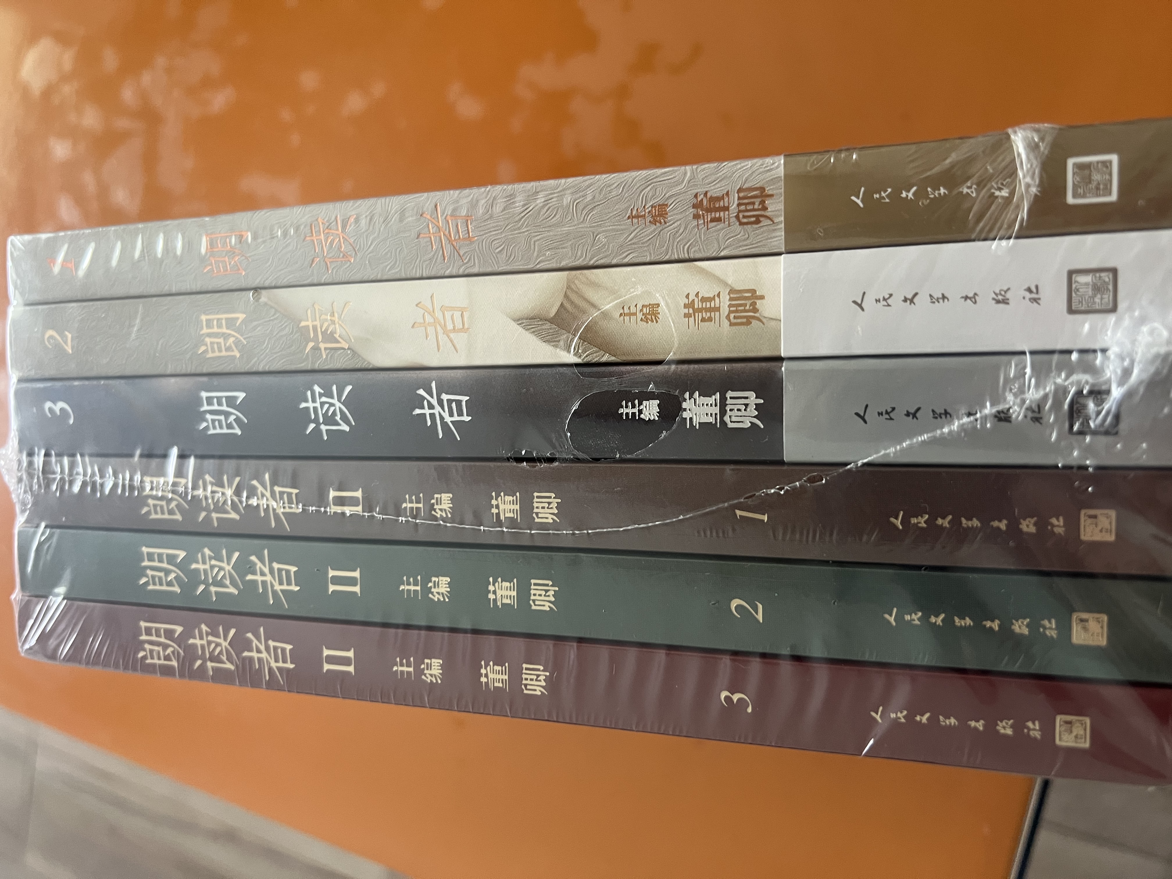朗读者套装合集（共6册）  董卿 文学书籍 现代文学散文随笔 中央电视台节目 正版 人民文学出版社 实拍图