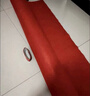 光多拉红地毯一次性婚礼红毯结婚装饰地毯舞台庆典红地毯通用加厚10米 实拍图