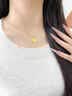 老凤祥18k黄金四叶草项链女款2026新款轻奢高级感生日礼物送女朋友老婆 【京仓直发 当/次日达】女士项链18K黄金吊坠+银项链 实拍图
