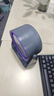 SOULUX【热销100w+】制冷TOP1桌面小风扇学生教室办公室小型静音宿舍家用挂壁厨房长续航循环冷风扇 戴森紫【充插两用 | 五档大风力】 9D循环冷风 | 德国DR消音技术 实拍图