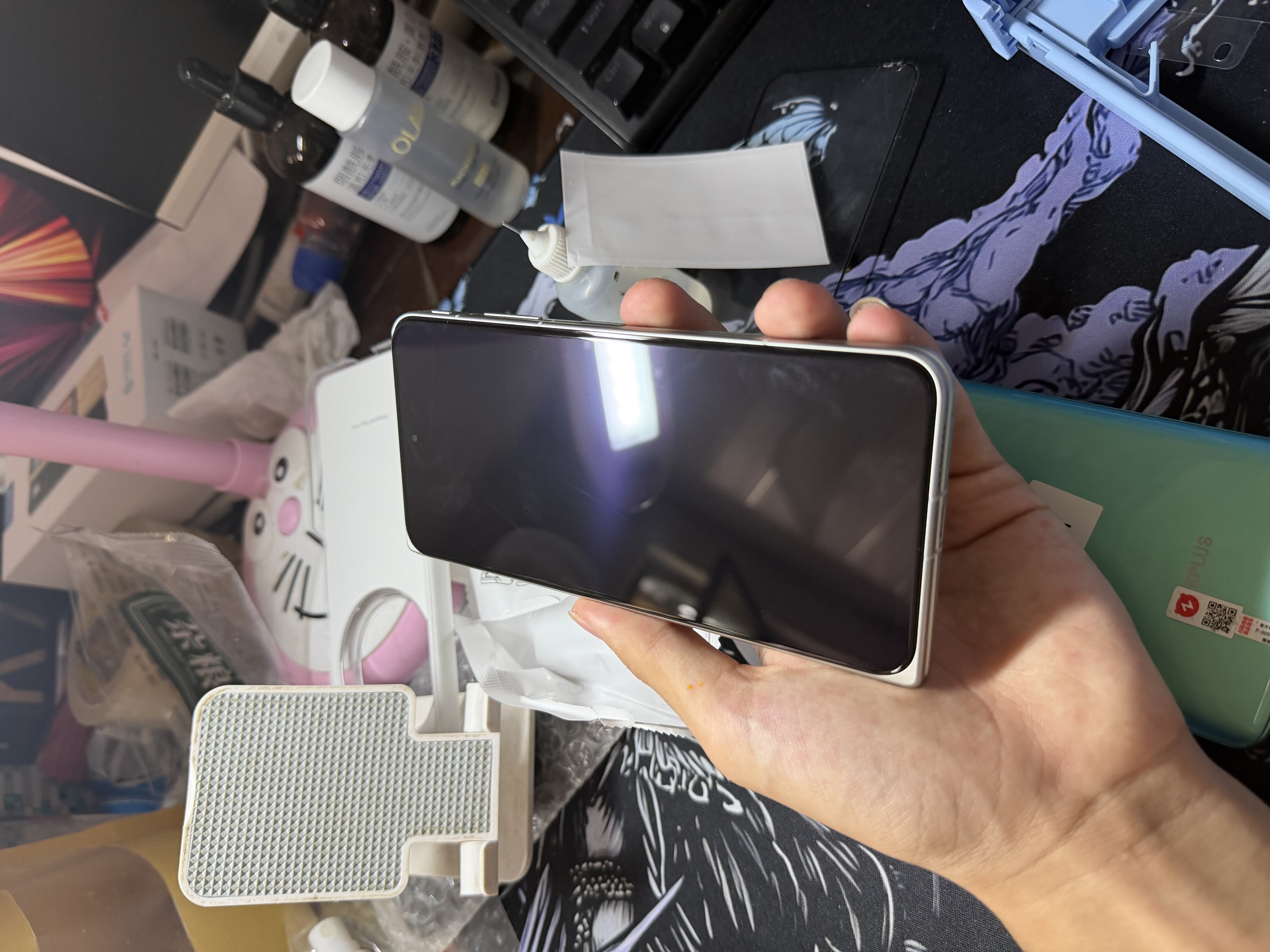 Smorss【3D热弯AR膜丨滚轮无尘舱】适用vivo x fold6钢化膜手机膜外屏全屏高清防摔抗指纹原屏顺滑保护膜 实拍图