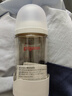 贝亲（Pigeon）婴儿新生儿奶瓶 防胀气奶瓶 PPSU非玻璃宽口径 自带奶嘴M号240ml  实拍图