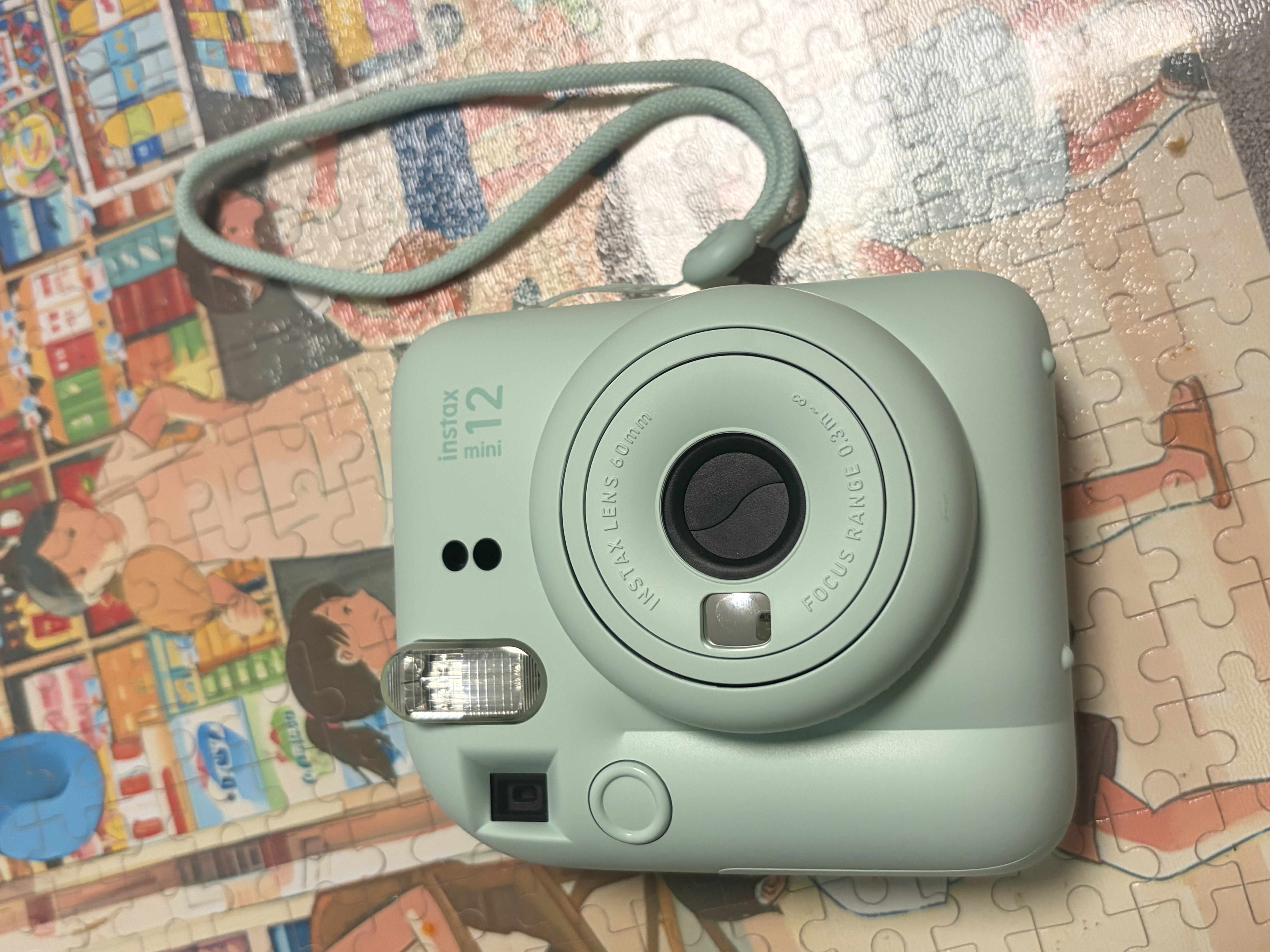 富士（FUJIFILM）instax 拍立得mini12 一次成像相机 mini11/41三寸相纸 生日礼物 女生送礼奖品 【刮刮乐抽相纸】 Mini12 薄荷绿【经典百搭】 官方标配【不含相纸】 实拍图