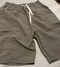 Wassup Sohot短裤男夏季冰丝凉感工装裤男潮流休闲五分裤 军绿色 2XL 实拍图