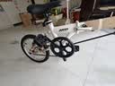 大行（DAHON）折叠自行车16英寸YUKI超轻迷你便携男女式通勤单车KT610 白色  实拍图
