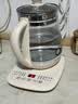 九阳（Joyoung）0胶水养生壶 1.5L煮茶器 玻璃花茶壶 316不锈钢烧水壶电热水壶 WY301 实拍图