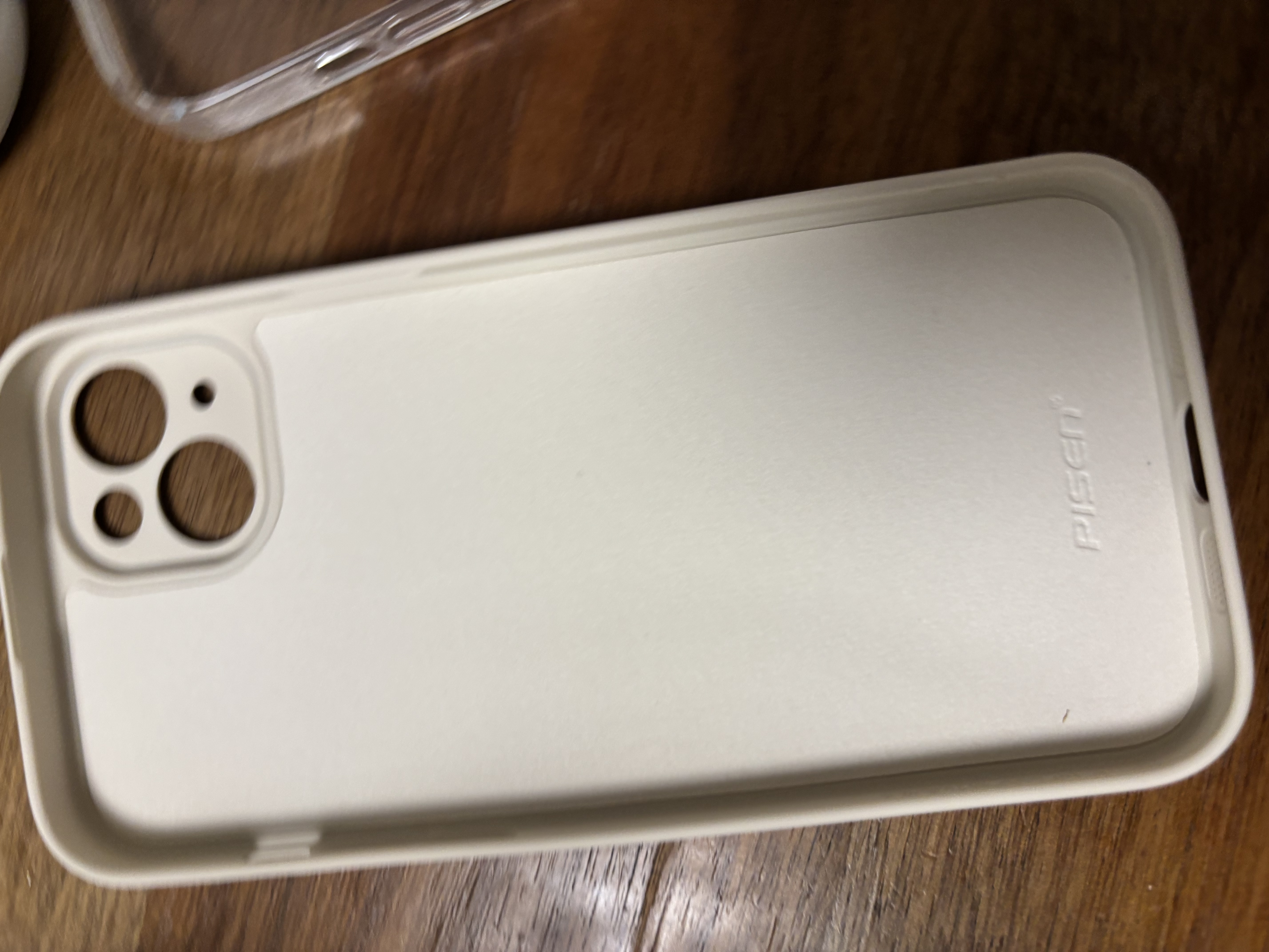 品胜 适用苹果15Plus手机壳 iPhone15Plus柔性液态壳全包防摔防磨防震亲肤男女款超薄软壳 古董白 实拍图