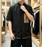 ROMON桑蚕丝唐装汉服成人男明制圆领袍中国风男装古装日常直裰长袍外套 黑色 L 135-150斤 晒单实拍图