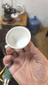 八千行一次性功夫茶杯茶具60ml稻壳茶杯高档加厚耐热品茗茶杯 192只 实拍图