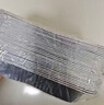 尚烤佳（Suncojia）空气炸锅锡纸盘 烧烤专用铝箔纸 家用烤箱锡纸碗 方形烤盘 30只 实拍图