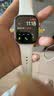 Apple/苹果 Watch S11 智能手表GPS款42毫米玫瑰金色铝金属表壳淡桃粉色运动型表带S/M MEUN4CH/B 实拍图