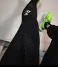 左右力量篮球紧身裤男春夏液态氨纶健身服运动跑步训练打底高弹压缩裤 七分裤/曜石黑【升级款/液态氨纶】 XL 实拍图