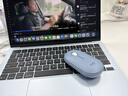罗技（Logitech）PEBBLE 2.0 无线蓝牙鼠标 静音鼠标 办公鹅卵石便携 升级Pebble2代 白色 实拍图