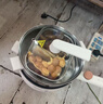美的（Midea）电炒锅 电煮锅 电蒸锅电火锅 宿舍易收纳多功能一体炒菜电蒸锅3.5L不沾一体电煮锅 HGE2515 配蒸笼 实拍图