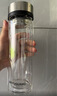 富光双层玻璃杯水杯子茶水分离泡茶杯男女士高颜值团购定制400ML 实拍图