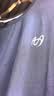 猫人（MiiOW）棉莫代尔男士睡衣男夏10A抑菌冰丝短袖短裤凉感家居服男深蓝3XL 实拍图