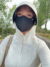 蕉下（beneunder）防晒口罩女防晒面罩防紫外线高颜值夏季冰丝骑行透气脸基尼AL218 实拍图