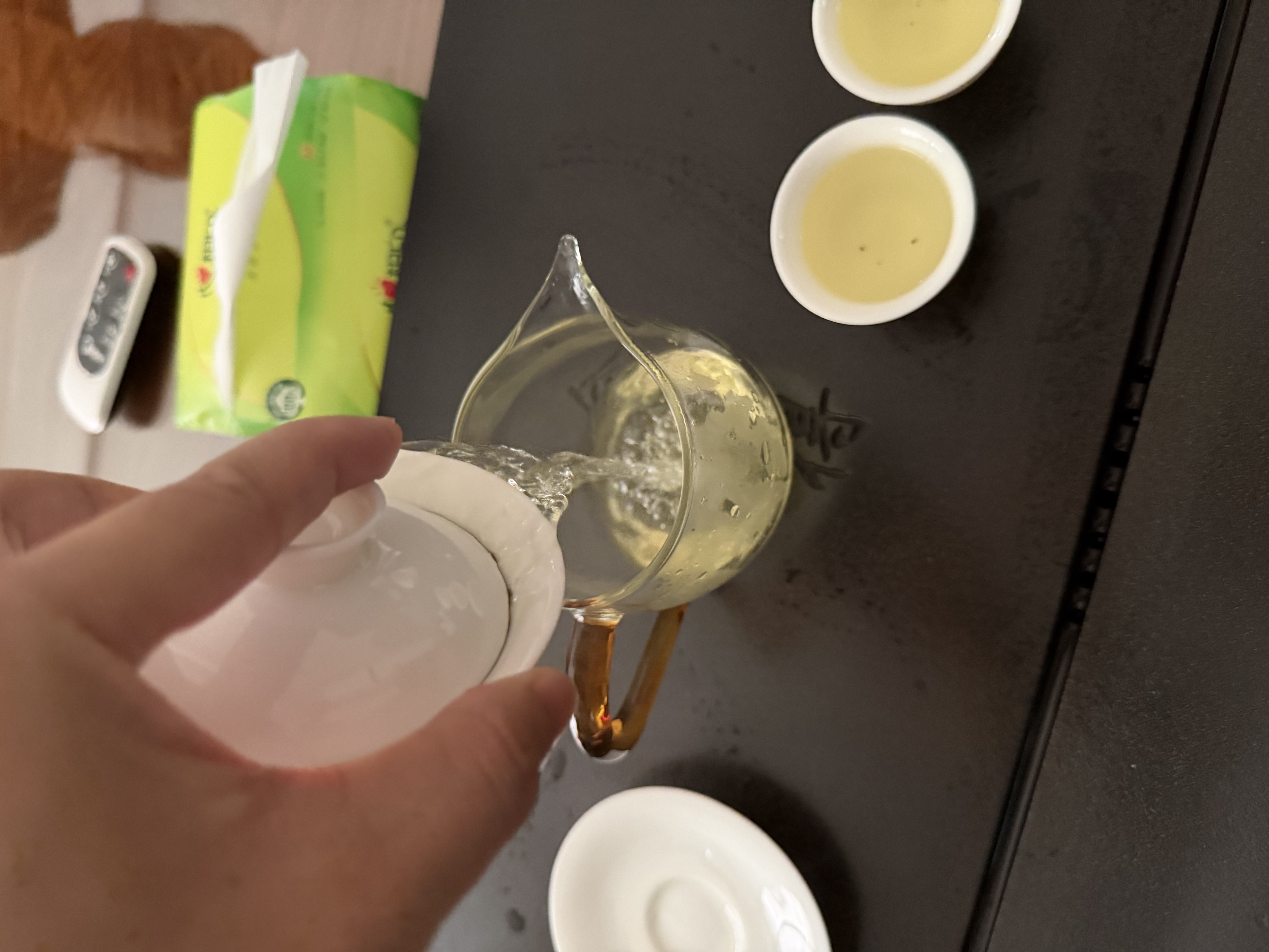 兮元记羊脂玉瓷三才盖碗茶杯德化白瓷单个大号陶瓷泡茶碗三件套功夫茶具 马蹄盖碗（130ml）【适合乌龙茶、红茶】 实拍图