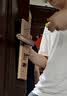 奥本门把手 防盗门锁入户门把手015红古 3.5mm加厚款（无锁体锁芯） 实拍图