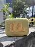 JBL【旗舰爆款】GO5音乐金砖五代便携式蓝牙音响 GO4性价比款 重低音户外迷你小音响 节日送礼音箱 GO5【咨询客服有惊喜】奶油黄 实拍图