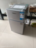华宝小冰箱迷你小型家用冷藏冷冻两用一级能效出租房宿舍用办公室节能省电双门电冰箱 【店长推荐】58L银色【一级能效】 实拍图
