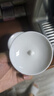 韵化羊脂玉瓷陶瓷盖碗单个悬停敬茶杯青花功夫茶具盖子悬浮泡茶碗试用 羊脂玉-水墨江山-悬停三才盖碗 实拍图