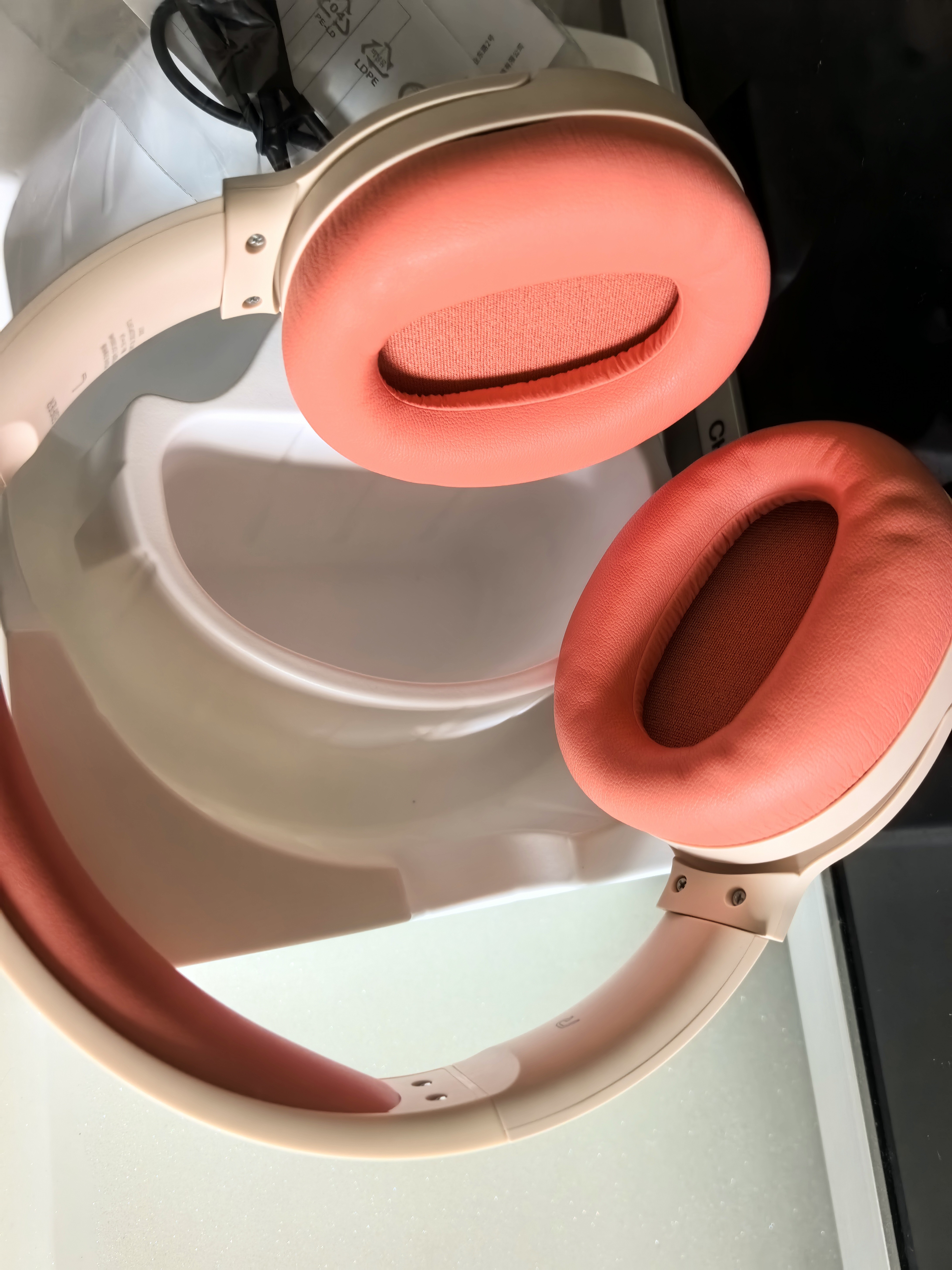 漫步者（EDIFIER）W820NB双金标版 头戴式主动降噪蓝牙耳机 手机电脑笔记本耳机 活力橙  毕业礼物 实拍图