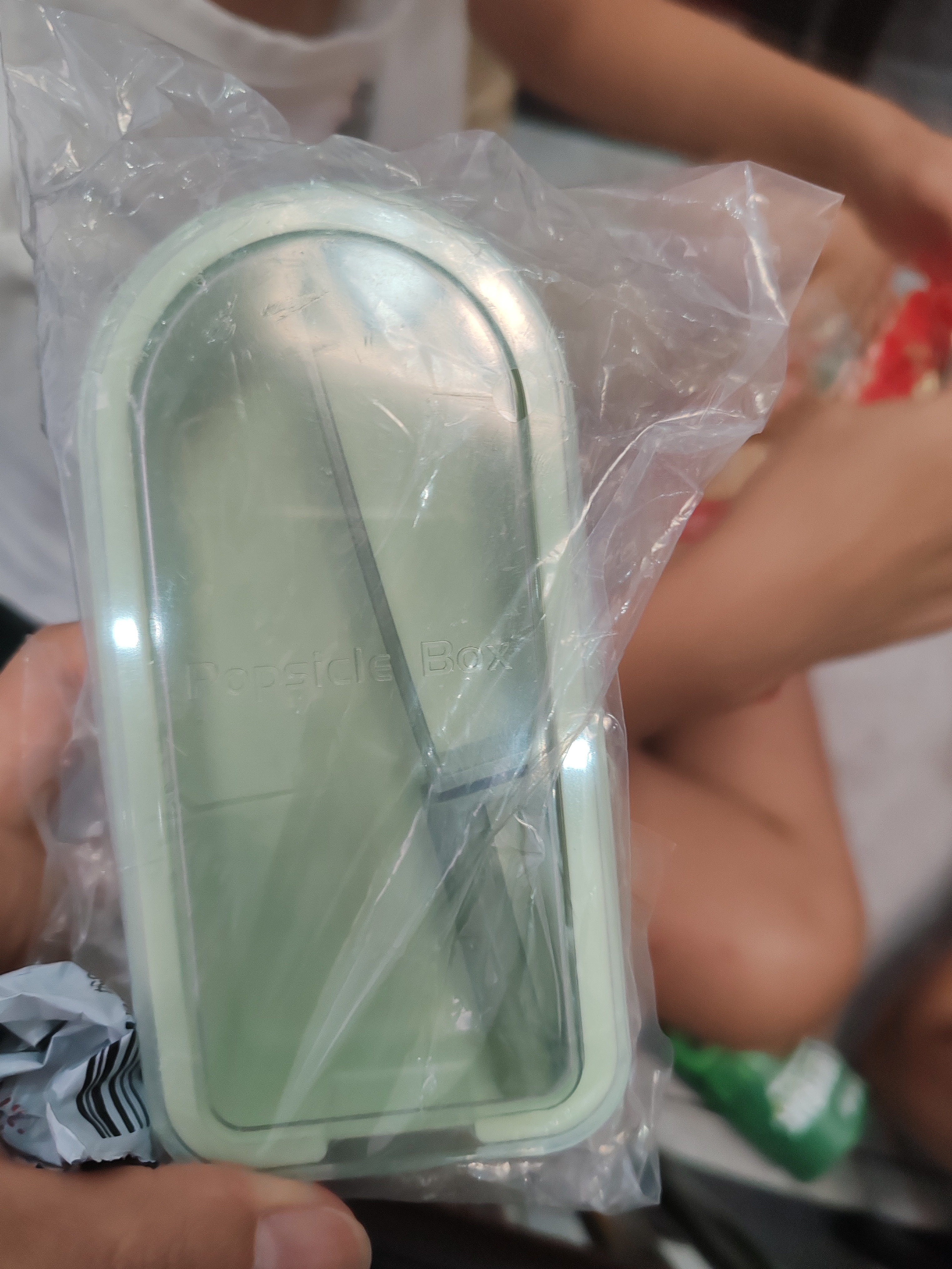 拜杰雪糕模具硅胶冰棒模具家用可爱冰淇淋DIY自制冰棍 牛油果绿单支装 实拍图