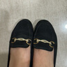 老北京布鞋女单鞋防滑软底一脚蹬黑色工作鞋豆豆鞋孕妇鞋妈妈鞋子 黑色 38 实拍图