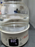 小熊（Bear）全玻璃壶0.8L养生壶恒温壶 办公室小型迷你煮茶花茶壶 0胶水0金属  24h保温 YSH-M08B3 实拍图
