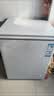 海尔（Haier）142L单温小冰箱冰柜小型家用小冰柜冷柜冷冻冷藏转换一级能效深冷减霜大容量BC/BD-142GHW9D 实拍图