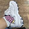 斯凯奇（Skechers）七夕情人节礼物小白熊女鞋夏季厚底百搭老爹鞋熊猫鞋休闲运动鞋 实拍图