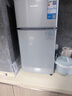 志高（CHIGO）小冰箱迷你小型家用冷藏冷冻两用宿舍出租房用双门办公室电冰箱节能省电 【一级能效】66L银色【全国联保丨节能省电】 实拍图