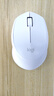 罗技（Logitech）M330 静音鼠标 无线鼠标 办公鼠标 右手鼠标 带无线微型接收器 白色 实拍图