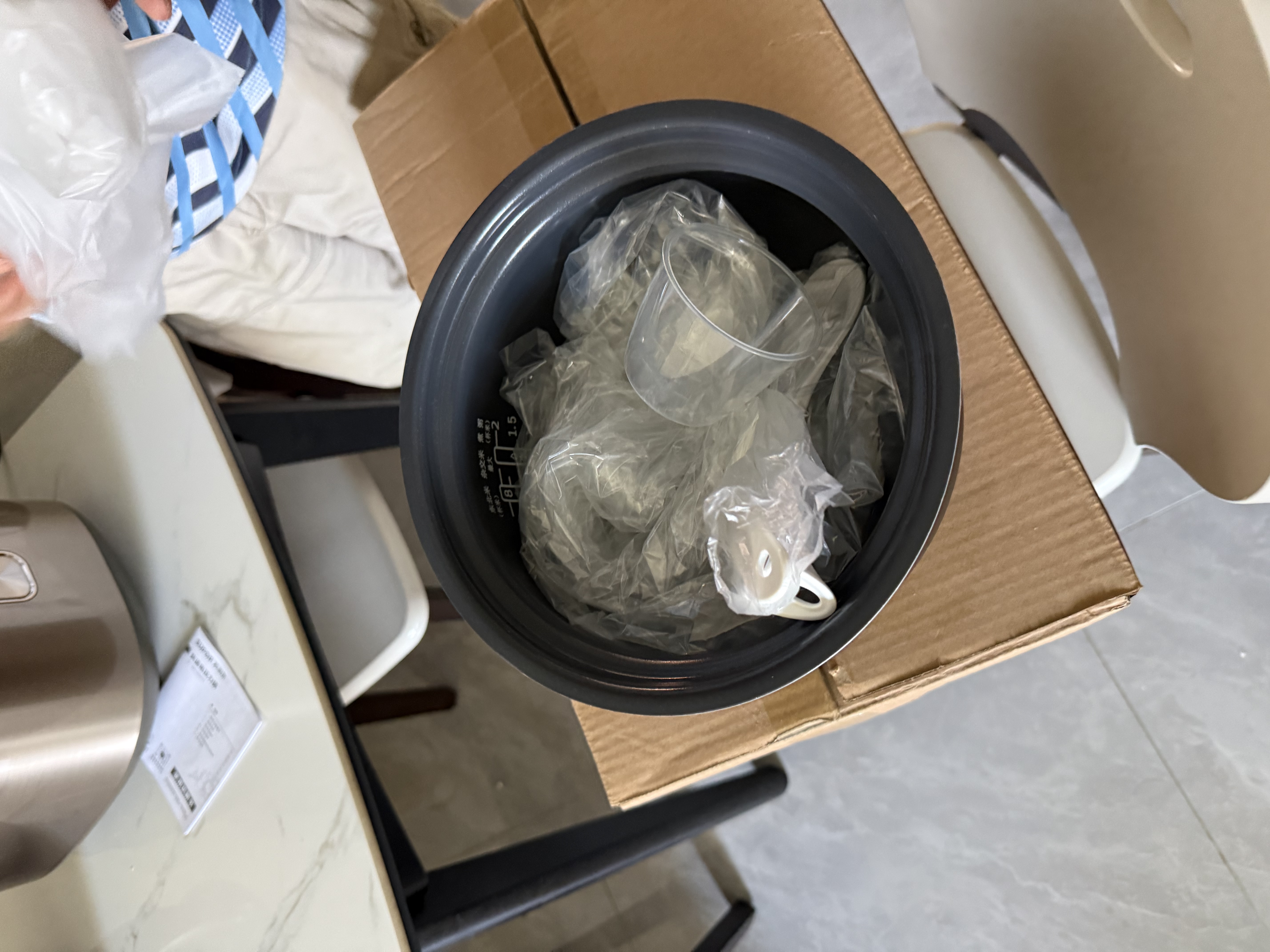 苏泊尔（SUPOR）航天级纯钛新品100kPa鲜呼吸电压力锅5L 2200W IH猛火高压锅 6分钟快速菜 家用4-6人 SY-50FH5992Q 实拍图