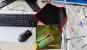 灵蛇（LINGSHE)鼠标垫 260*210*3mm家用办公游戏电脑桌垫  精密包边防滑  可水洗  黑色 实拍图
